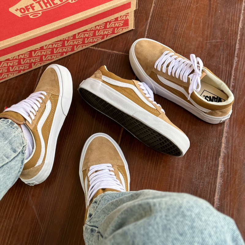Tenis vans caramelo deals feminino
