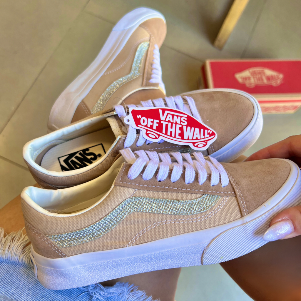 Vans feminino com sales brilho