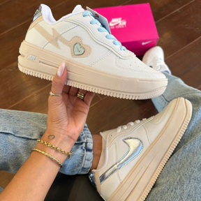 Nike Air Force Love Azul Feminino Premium