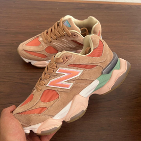 Tênis New Balance 9060 Sea Salt Colorway Couro Legítimo