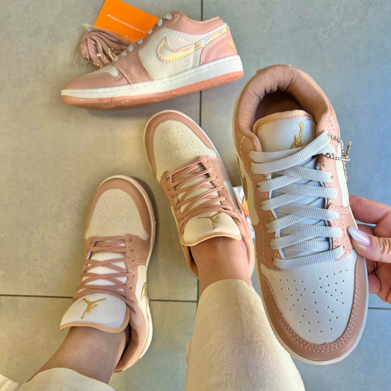 Tenis jordan rosado discount