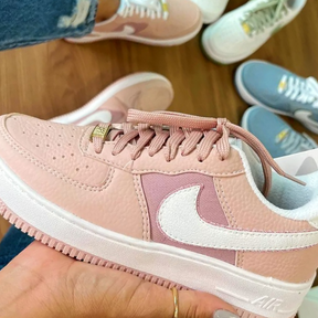 Tênis Nike Air Force Rosa Feminino Premium