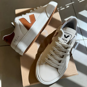 Tênis Cadarço Caramelo Off White Premium