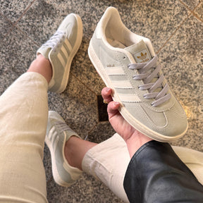 Tênis Adidas Gazelle Cinza Premium 2.0