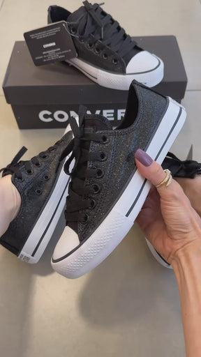 Tênis All Star Shine Black Premium